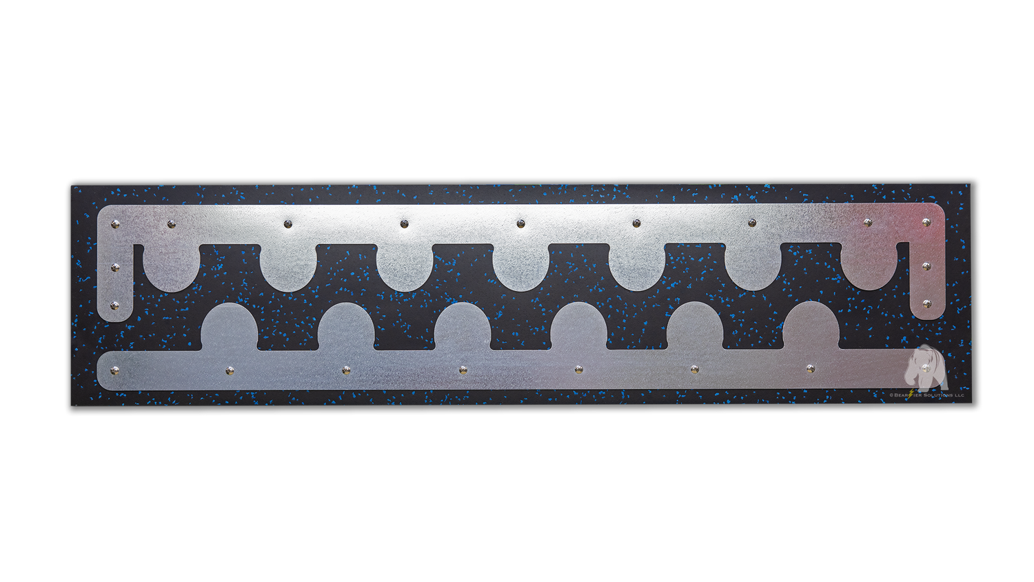 Linkable - Blue Flecked Rubber