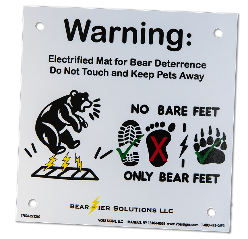 Mat Warning Sign